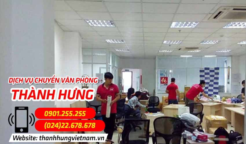 Dịch vụ chuyển văn phòng giá rẻ trọn gói Hà Nội