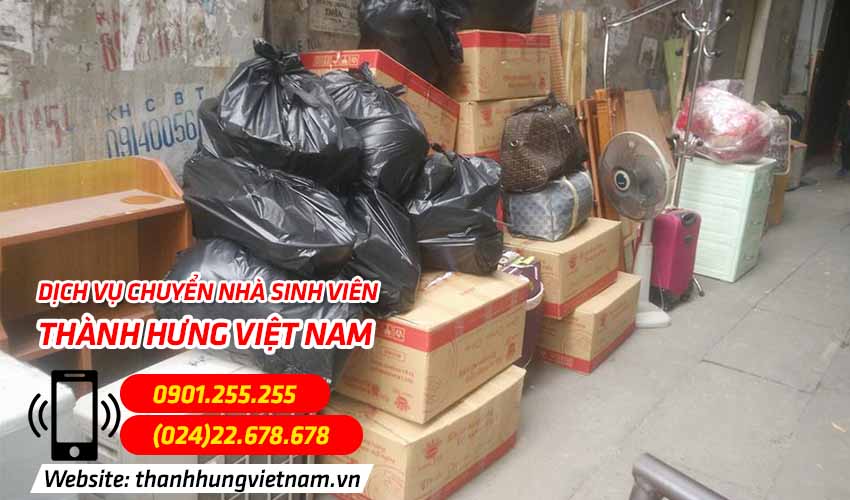 Những khó khăn khi chuyển nhà với sinh viên
