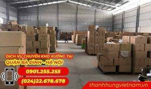 Dịch Vụ Chuyển Kho Xưởng Giá Rẻ Tại Quận Ba Đình