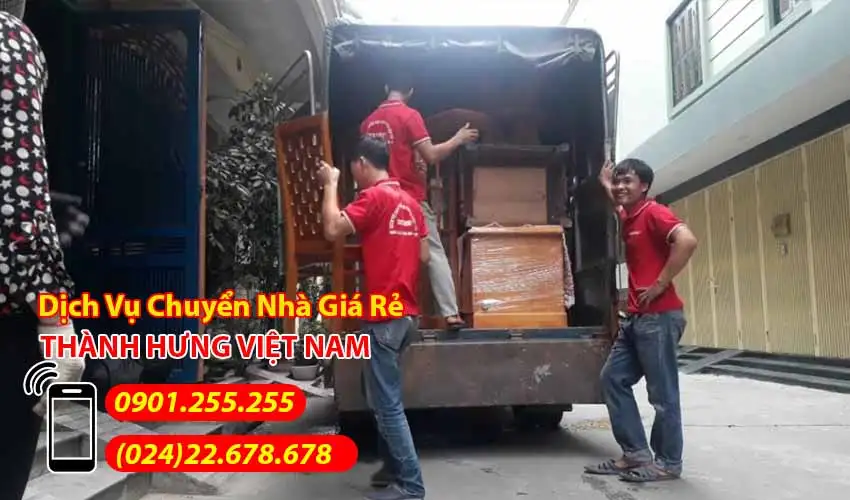 Tại sao nên sử dụng dịch vụ chuyển nhà giá rẻ của Thành Hưng