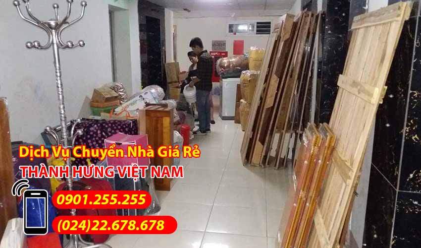 Dịch vụ chuyển nhà trọn gói giá rẻ của Thành Hưng